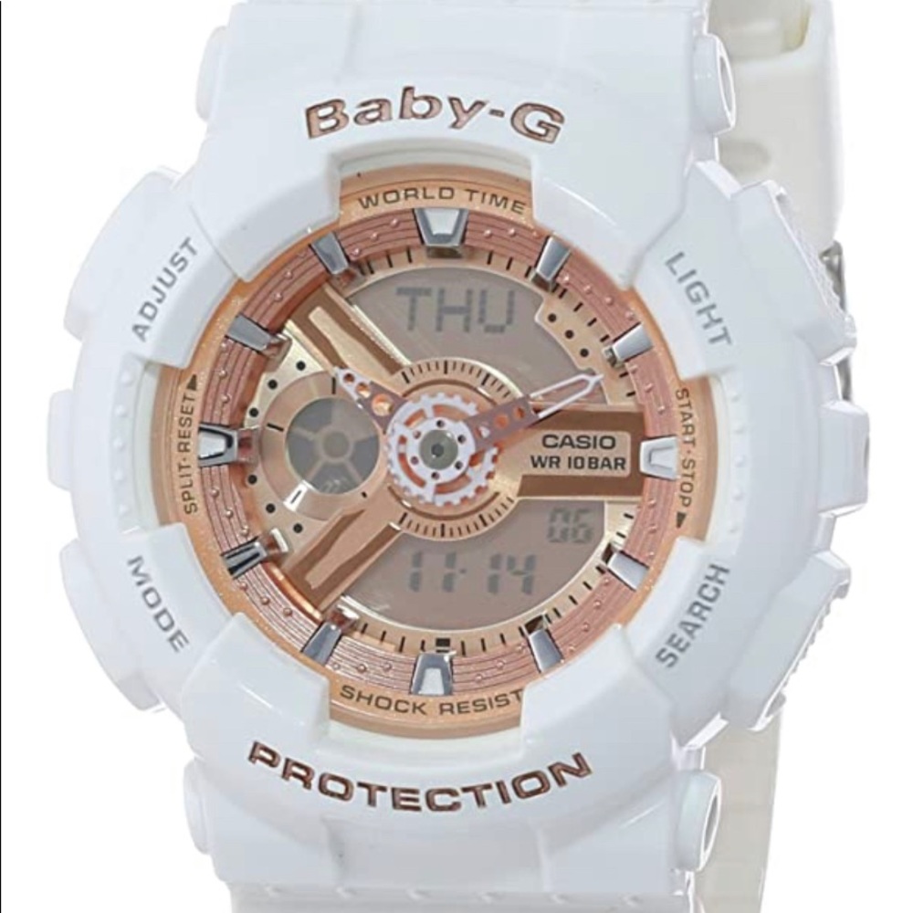 💥 Casio White baby G watch